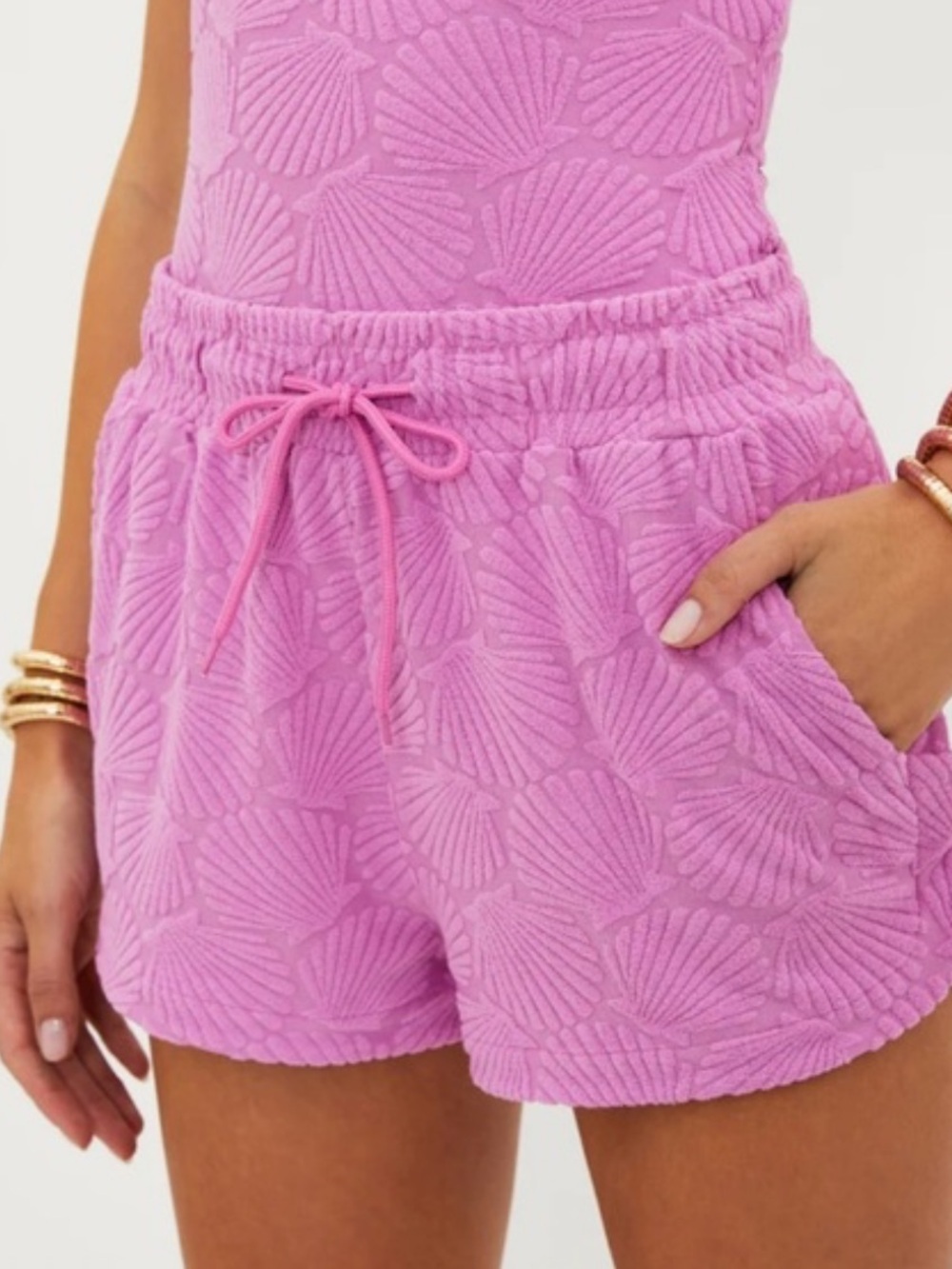 Beach Riot Shell Pink Terry Kiara Short Size XS 8999